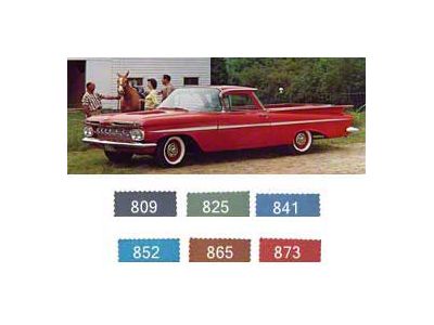 Full Size Chevy Preassembled Door Panels, El Camino, ImpalaStyle, 1959