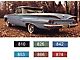 Full Size Chevy Preassembled Door Panels, El Camino, ImpalaStyle, 1960