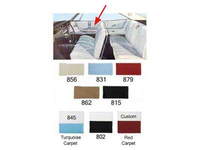 Full Size Chevy Preassembled Door Panels, Impala SS 2-Door Convertible & Hardtop, 1965