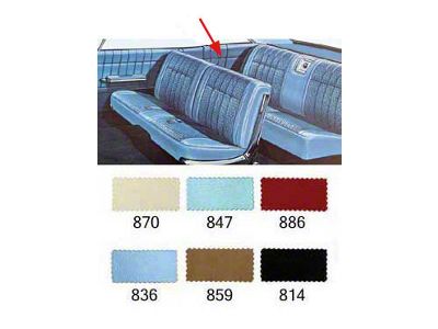 Full Size Chevy Preassembled Rear Quarter Trim Panels, Impala 2-Door Hardtop, 1965 (Impala Sports Coupe, Two-Door)