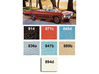 Full Size Chevy Preassembled Rear Quarter Trim Panels, Impala & Impala SS, Convertible, 1967 (Impala Convertible)