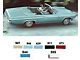 Full Size Chevy Preassembled Rear Quarter Trim Panels, Impala SS Convertible, 1966 (Impala Convertible)
