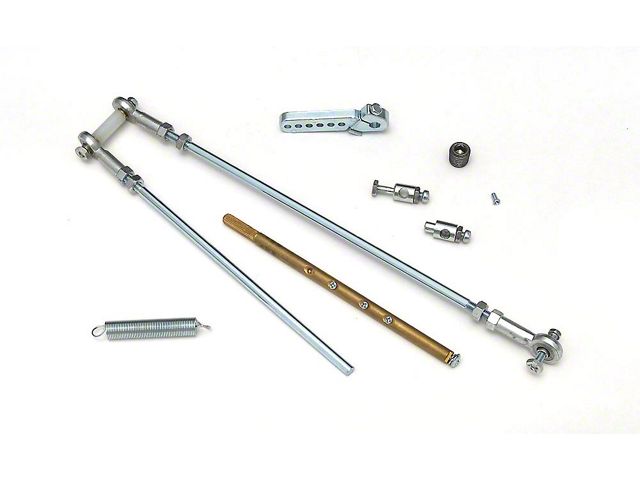 Progressive Throttle Linkage Kit,3x2-Barrel,58-61