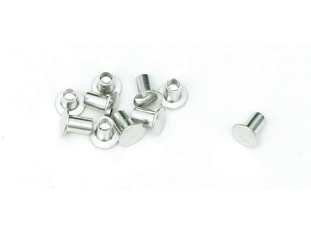 Car Window Rivets Ecklers Quarter Window Channel Rivet Set,58-64