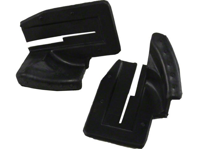 Full Size Chevy Quarter Window U-Jamb Stops, Convertible, 1967-1968 (Impala Convertible)