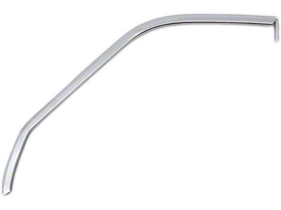 Full Size Chevy Quarter Window Upper Glass Frame, Left Or Right, Convertible, 1959-1960 (Impala Convertible)
