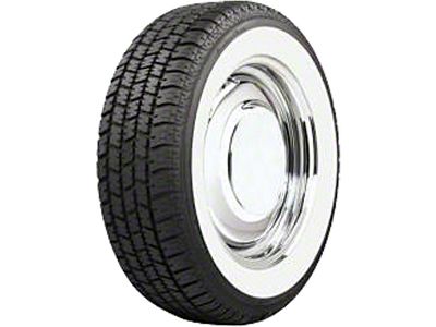 Full Size Chevy Radial Tire, P215/75R14, With 2-1/2 Whitewall, American Classic, 1958-1961