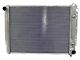 Full Size Chevy Radiator, Aluminum Crossflow, Driver Side Top Outlet, Northern, 1959-1970