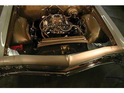 Impala Filler Panels, Core Support, Polished, 1966