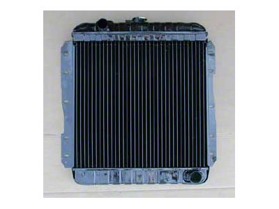 Full Size Chevy Radiator, For Cars With Manual Transmission, 348ci, 1958