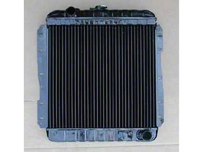 Full Size Chevy Radiator, For Cars With Manual Transmission, 6-Cylinder, 1958