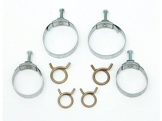 Full Size Chevy Radiator & Heater Hose Clamp Set, 1959-1960