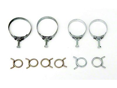 Full Size Chevy Radiator & Heater Hose Clamp Set, 1961-1962
