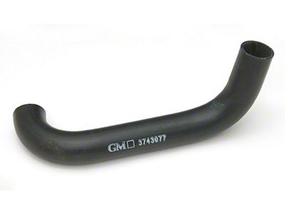 Full Size Chevy Radiator Hose, Lower, 6-Cylinder, 1958