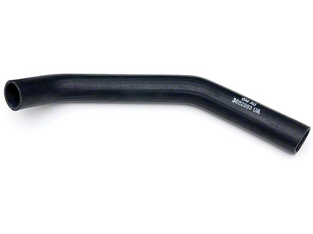 Full Size Chevy Radiator Hose, Upper, 327 & 350ci, With AirConditioning, With GM Markings, 1966-1968