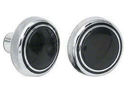Cleaned Item Name: Full Size Chevy Radio Volume & Tuning Knobs (69-70 Biscayne; 69-70 Impala)