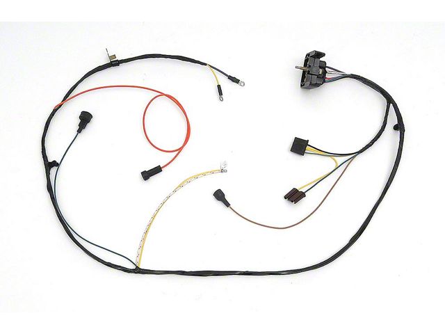 Full Size Chevy Rear Body Intermediate Wiring Harness, Impala Sport Coupe, 1968