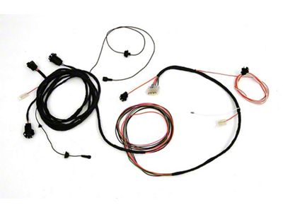 Full Size Chevy Rear Body/Taillight Wiring Harness, 2-Door Hardtop, Impala, 1963 (Impala Sports Coupe, Two-Door)