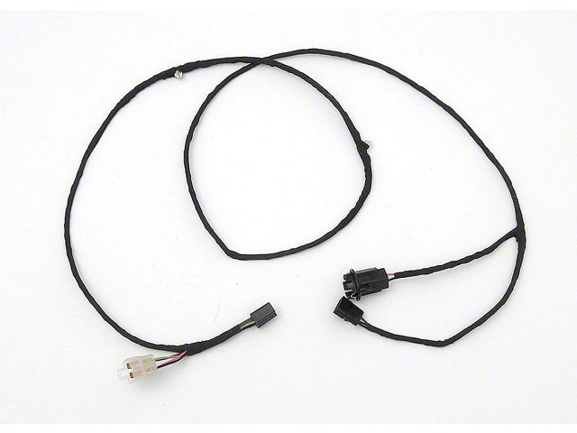 Full Size Chevy Rear Body & Taillight Wiring Harness, Rear Section, Convertible, Impala, 1961 (Impala Convertible)