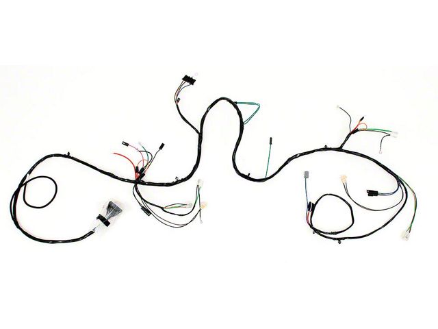Full Size Chevy Rear Body Wiring Harness, 4-Door Caprice, 1969 (Impala Coupe, Four-Door)