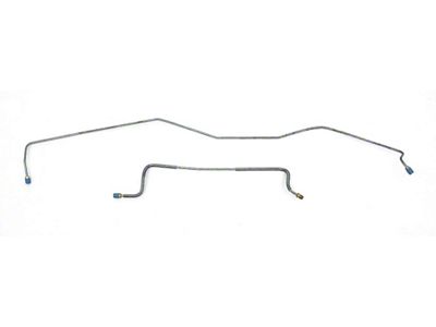 Full Size Chevy Rear End Brake Line Set, 1959-1964