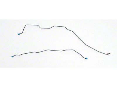 Full Size Chevy Rear End Housing Brake Line Set, 1965-1969