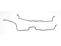 Full Size Chevy Rear End Housing Brake Line Set, With F-41 Suspension (67-69 Biscayne; 67-69 Impala)