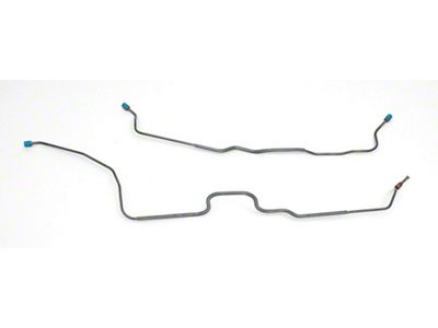 Full Size Chevy Rear End Housing Brake Line Set, With F-41 Suspension, 1967-1969