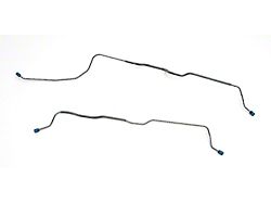Full Size Chevy Rear End Housing Brake Line Set, With F-41 Suspension (67-69 Biscayne; 67-69 Impala)