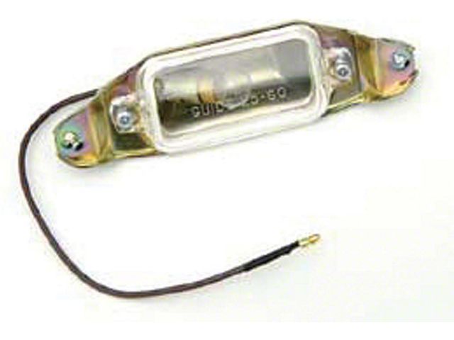 Full Size Chevy Rear License Plate Light Assembly, 1961-1964