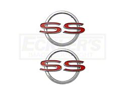 Rear Quarter Panel Emblems, Impala SS (1964 Impala)