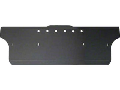 Full Size Chevy Rear Seat To Trunk Cardboard Panel, Sedan, 1958 (Biscayne Sedan)
