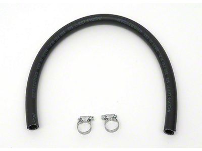 Full Size Chevy Remote Power Steering Reservoir Hose, With Clamps, 1958-1972