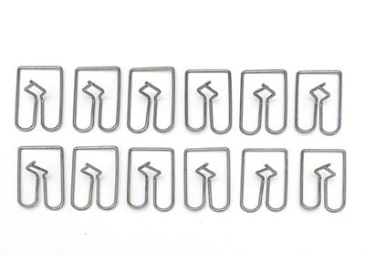 Full Size Chevy Rocker Panel Molding Clips, 1962