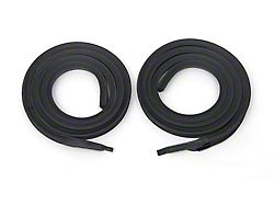 Full Size Chevy Roofrail Weatherstrip, 2-Door Hardtop, 1965-1966 (Impala Sports Coupe, Two-Door)