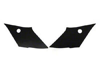 Full Size Chevy Sail Panel Boards, 2-Door Hardtop, Impala SS, 1965-1966 (Impala Sports Coupe, Two-Door)