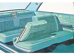 Full Size Chevy Seat Cover Set, 2-Door Hardtop, Impala, 1964 (Impala Sports Coupe, Two-Door)