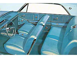 Full Size Chevy Seat Cover Set, 2-Door Hardtop, Impala SS, 1964 (Impala Sports Coupe, Two-Door)