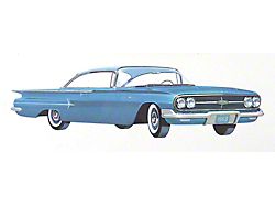 Full Size Chevy Seat Cover Set, 2-Door Sedan, Bel Air, 1960 
