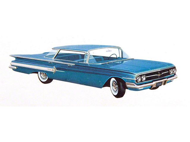 Full Size Chevy Seat Cover Set, 4-Door Hardtop, Impala, 1960 (Impala Coupe, Four-Door)