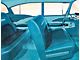 Full Size Chevy Seat Cover Set, 4-Door Sedan, Bel Air, 1958