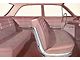 Full Size Chevy Seat Cover Set, 4-Door Sedan, Impala, 1963