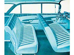 Full Size Chevy Seat Cover Set, 4-Door Wagon, Nomad, 1959 