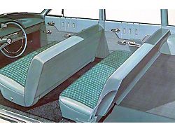 Full Size Chevy Seat Cover Set, 9-Passenger, Bel Air Wagon,1963 