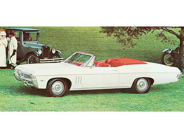 Full Size Chevy Seat Cover Set, Bucket, Impala SS Convertible, 1968 (Impala Convertible)