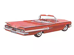 Full Size Chevy Seat Cover Set, Impala Converitble, 1960 (Impala Convertible)