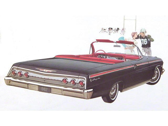Full Size Chevy Seat Cover Set, Impala SS Convertible, 1962 (Impala Convertible)