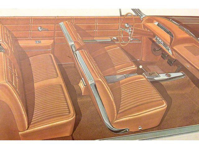 Full Size Chevy Seat Cover Set, Impala SS Convertible, 1963 (Impala Convertible)