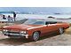 Full Size Chevy Seat Cover Set, Split Bench Vinyl, Convertible, Impala, 1971-1972 (Impala Convertible)