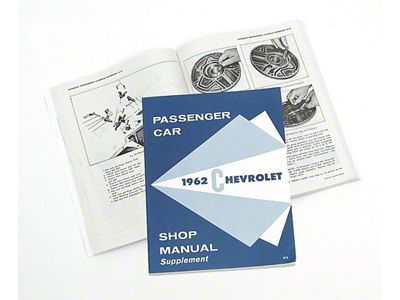 1962 Chevy Passenger Car Shop Manual Supplement
